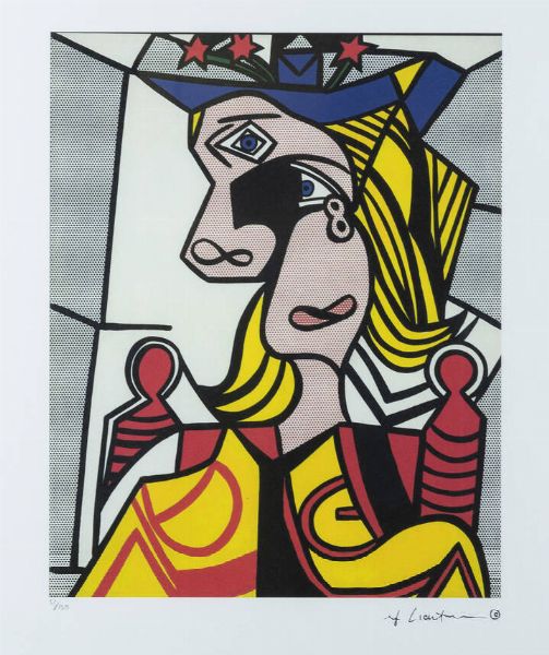 ROY LICHTENSTEIN New York (USA) 1923 � 1997 : Senza titolo  - Asta Grafica - Associazione Nazionale - Case d'Asta italiane
