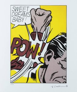 ROY LICHTENSTEIN New York (USA) 1923  1997 - Sweet dreams baby