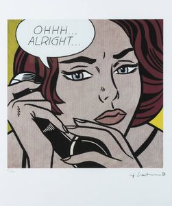 ROY LICHTENSTEIN New York (USA) 1923  1997 - Ohhh...alright...