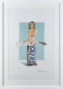 MEL RAMOS Sacramento (USA) 1935 - Snickers