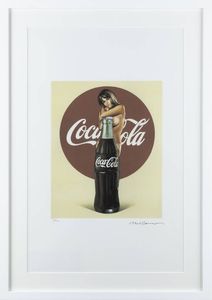 MEL RAMOS Sacramento (USA) 1935 - Coca cola