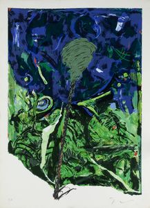 MARIO SCHIFANO Homs (Libia) 1934 - 1998 Roma - Ventoso