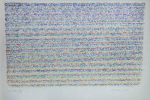 PIERO DORAZIO Roma 1927 - 2005 Todi (PG) - Senza titolo 1975