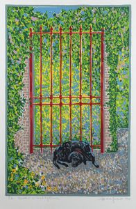 ETTORE FICO Piatto Biellese (VC) 1917 - 2004 Torino - Moretto a Costiglione 1990