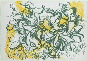 RENATO GUTTUSO Bagheria (PA) 1911 - 1987 Roma - Cactus