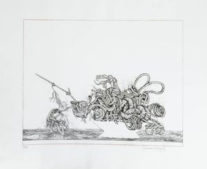 ROMANO CAMPAGNOLI Torino 1934 - 2009 - Dal Caravaggio al canestro di frutta