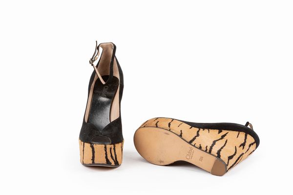 Chloé : Sandalo aperto in punta  - Asta Luxury Fashion - Associazione Nazionale - Case d'Asta italiane