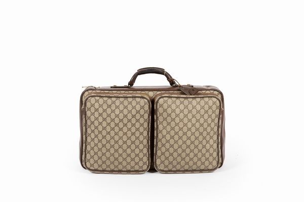 GUCCI : Valigia con logo GG  - Asta Luxury Fashion - Associazione Nazionale - Case d'Asta italiane