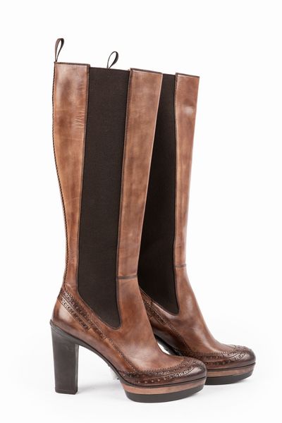 Santoni : Stivali  - Asta Luxury Fashion - Associazione Nazionale - Case d'Asta italiane