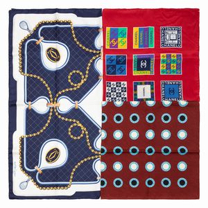 Chanel, Bulgari e Must de Cartier - Lotto composto da tre foulard
