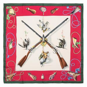 Hermès - Foulard Les Fusils