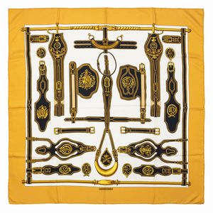 Hermès - Foulard Harnais des Pr�sidents