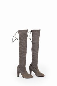 Stuart  Weitzman : Stivali Cuissard  - Asta Luxury Fashion - Associazione Nazionale - Case d'Asta italiane