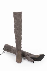 Stuart  Weitzman : Stivali Cuissard  - Asta Luxury Fashion - Associazione Nazionale - Case d'Asta italiane