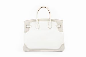 Hermès : Borsa Birkin Ghillies 35 cm  - Asta Luxury Fashion - Associazione Nazionale - Case d'Asta italiane