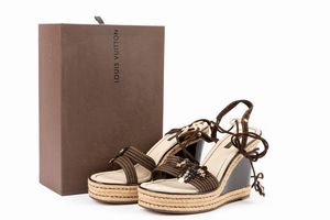 Louis Vuitton : Sandalo in corda  - Asta Luxury Fashion - Associazione Nazionale - Case d'Asta italiane