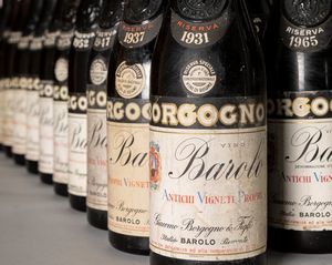 Piemonte - Verticale Storica Barolo Borgogno N. 5 (60 BT)