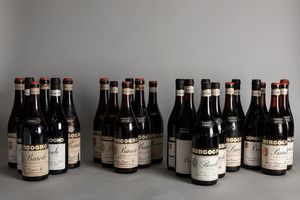 Piemonte - Verticale Barolo Borgogno (24 BT, periodo 1971-1997)