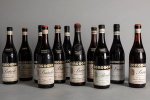 Piemonte - Verticale Barolo Borgogno 1987-1998 (12 BT)