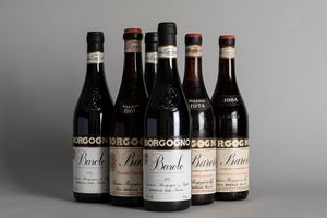 Piemonte - Verticale Barolo Borgogno Storico (6 BT, periodo 1988-2001)