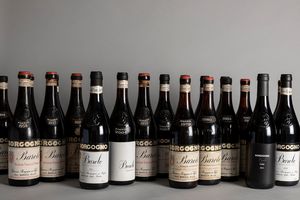 Piemonte - Verticale Barolo Borgogno (24 BT, 4 annate dal 1957 al 2001, 6 bottiglie ciascuna)