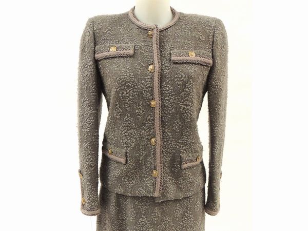 Tailleur saroriale, Tessuti Atelier Valentino  - Asta Abiti e accessori vintage  - Associazione Nazionale - Case d'Asta italiane