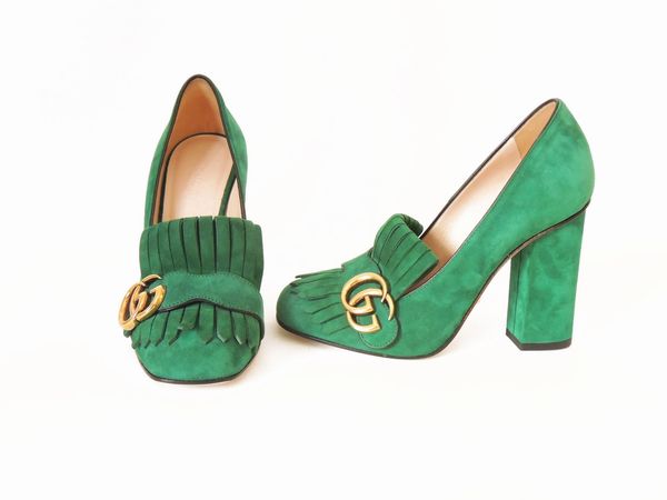 Paio di d�collet�, Gucci  - Asta Abiti e accessori vintage  - Associazione Nazionale - Case d'Asta italiane