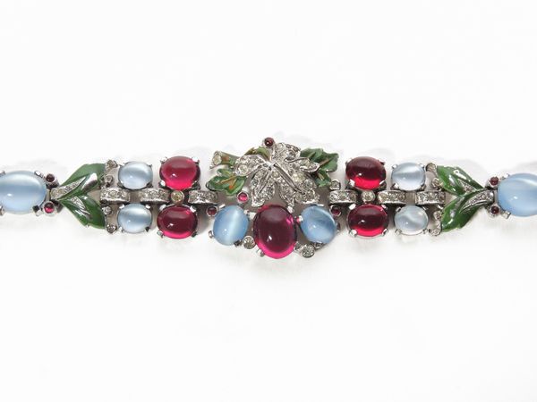 Bracciale, Trifari  - Asta Abiti e accessori vintage  - Associazione Nazionale - Case d'Asta italiane