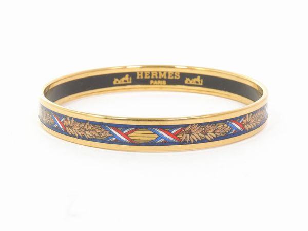 Bracciale rigido, Herm�s  - Asta Abiti e accessori vintage  - Associazione Nazionale - Case d'Asta italiane