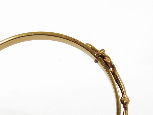 Bracciale rigido, Herm�s  - Asta Abiti e accessori vintage  - Associazione Nazionale - Case d'Asta italiane