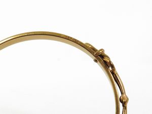 Bracciale rigido, Herm�s  - Asta Abiti e accessori vintage  - Associazione Nazionale - Case d'Asta italiane