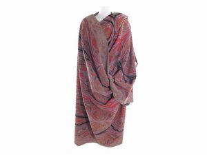 Antico scialle Kashmir in lana  - Asta Abiti e accessori vintage  - Associazione Nazionale - Case d'Asta italiane