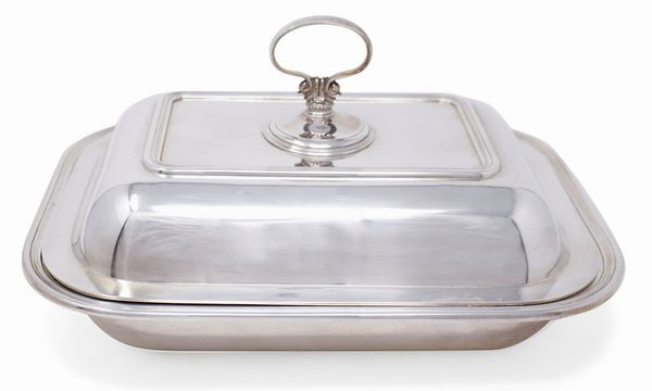 Ricci & C. legumiera in argento  - Asta L'Arte della Tavola - Associazione Nazionale - Case d'Asta italiane