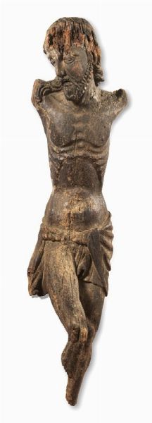 Crocifisso  - Asta Importanti Sculture e Dipinti Antichi - Associazione Nazionale - Case d'Asta italiane
