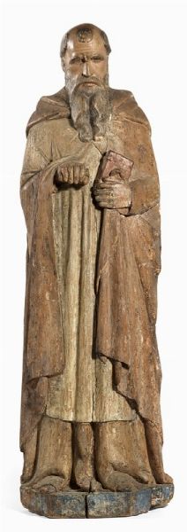 San Benedetto  - Asta Importanti Sculture e Dipinti Antichi - Associazione Nazionale - Case d'Asta italiane