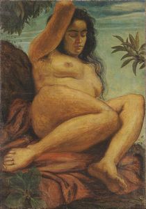 Giorgio de Chirico - Nudo femminile