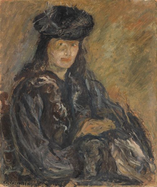 Ritratto di signora  - Asta Dipinti e Sculture del XIX e XX secolo - Associazione Nazionale - Case d'Asta italiane