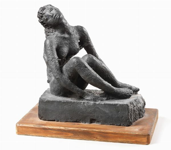 La diavola  - Asta Dipinti e Sculture del XIX e XX secolo - Associazione Nazionale - Case d'Asta italiane