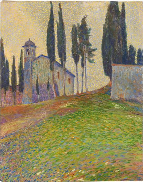 La chiesa  - Asta Dipinti e Sculture del XIX e XX secolo - Associazione Nazionale - Case d'Asta italiane