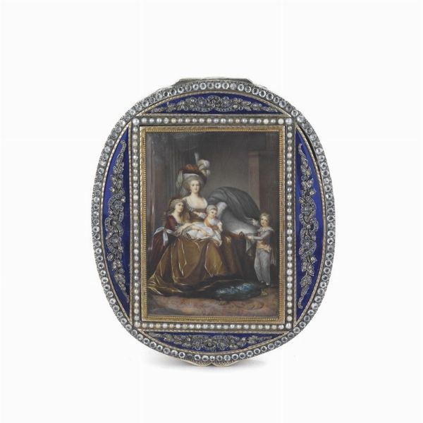 GRANDE SCATOLA, SECOLO XIX  - Asta Argenti italiani ed europei - Associazione Nazionale - Case d'Asta italiane