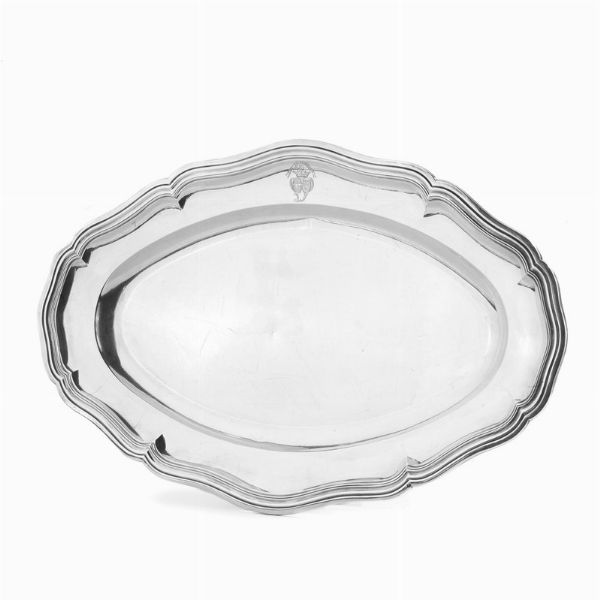 VASSOIO, PARIGI, FINE SECOLO XIX, ARGENTIERE FRAY FILS  - Asta Argenti italiani ed europei - Associazione Nazionale - Case d'Asta italiane