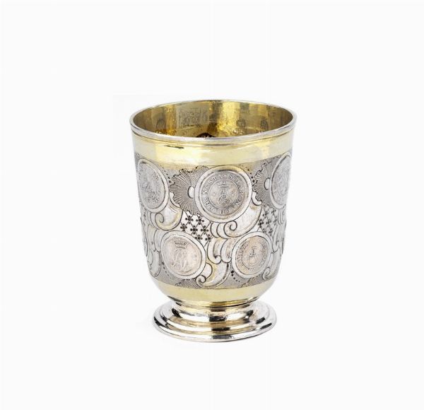 PICCOLO BICCHIERE, BERLINO, SECOLO XVIII,  - Asta Argenti italiani ed europei - Associazione Nazionale - Case d'Asta italiane