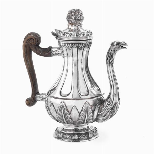 CAFFETTIERA, GENOVA, 1780  - Asta Argenti italiani ed europei - Associazione Nazionale - Case d'Asta italiane