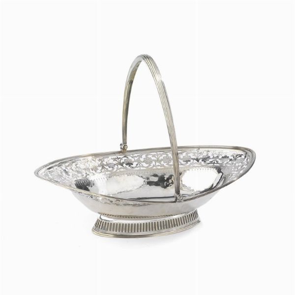 CESTINO, LONDRA, 1793, ARGENTIERE MICHAEL PLUMMER  - Asta Argenti italiani ed europei - Associazione Nazionale - Case d'Asta italiane