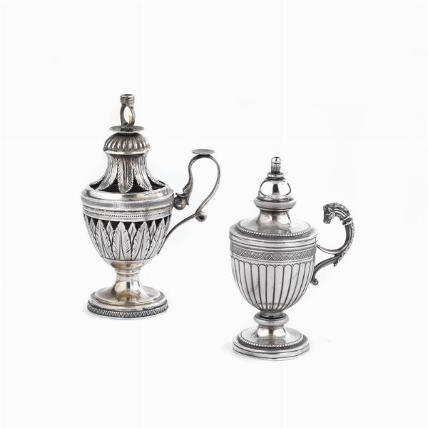 STOPPINIERA, STATO PONTIFICIO, SECOLO XIX  - Asta Argenti italiani ed europei - Associazione Nazionale - Case d'Asta italiane