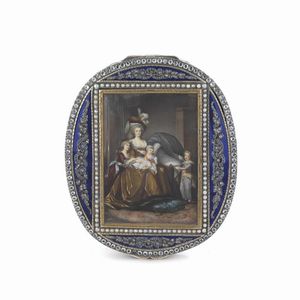 GRANDE SCATOLA, SECOLO XIX  - Asta Argenti italiani ed europei - Associazione Nazionale - Case d'Asta italiane