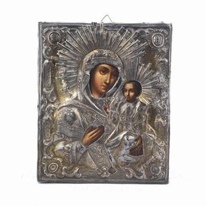 ICONA, MOSCA, 1847  - Asta Argenti italiani ed europei - Associazione Nazionale - Case d'Asta italiane