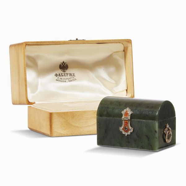 COFANETTO  ,   RUSSIA, INIZIO SECOLO XX  - Asta International fine art e objets de vertu russi da un'importante collezione - Associazione Nazionale - Case d'Asta italiane