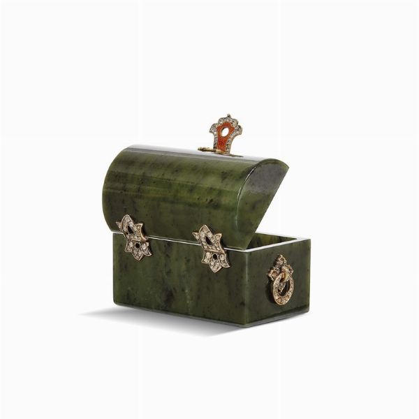 COFANETTO  ,   RUSSIA, INIZIO SECOLO XX  - Asta International fine art e objets de vertu russi da un'importante collezione - Associazione Nazionale - Case d'Asta italiane