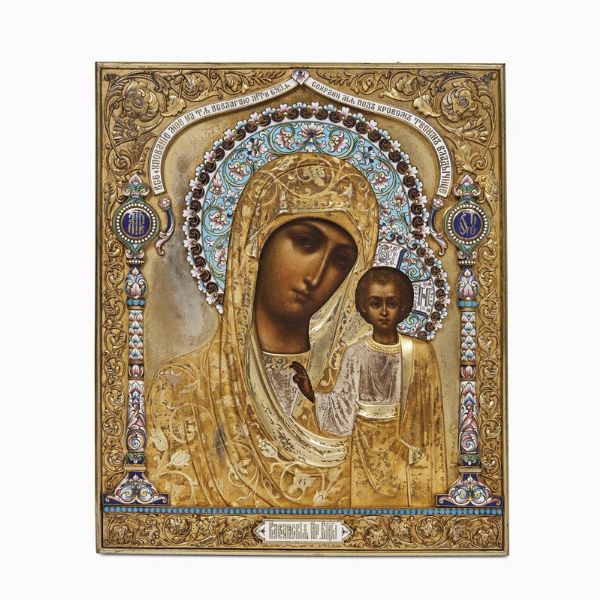 ICONA, MOSCA, 1908-1917  - Asta International fine art e objets de vertu russi da un'importante collezione - Associazione Nazionale - Case d'Asta italiane